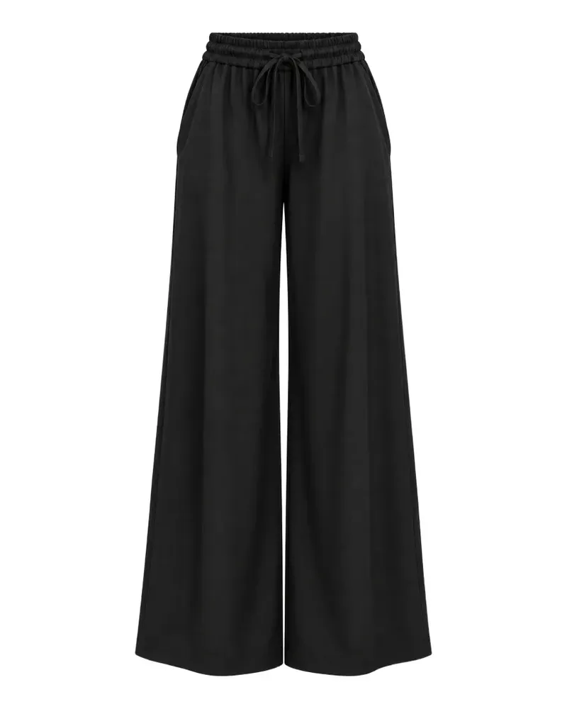Kaos drawstring palazzo pants - Schwarz Schwarz