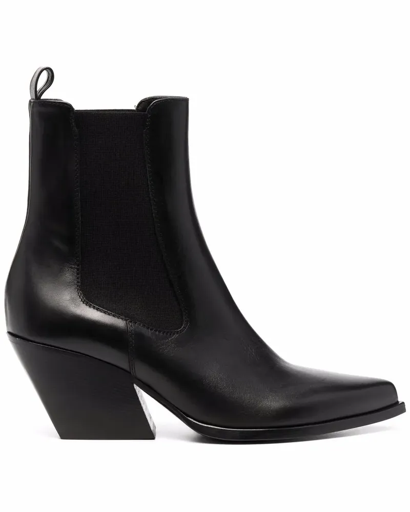 Elena Iachi Klassische Stiefeletten - Schwarz Schwarz