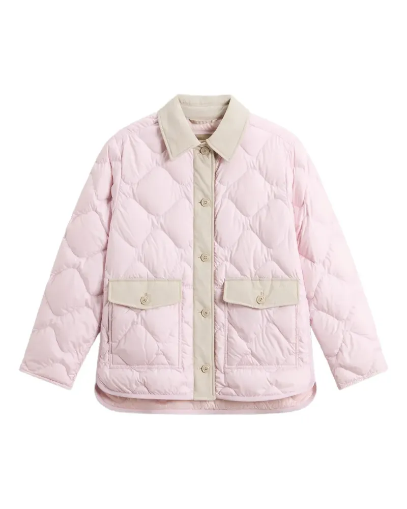 Woolrich Gesteppte Heritage Jacke mit Stehkragen - Rosa Rosa