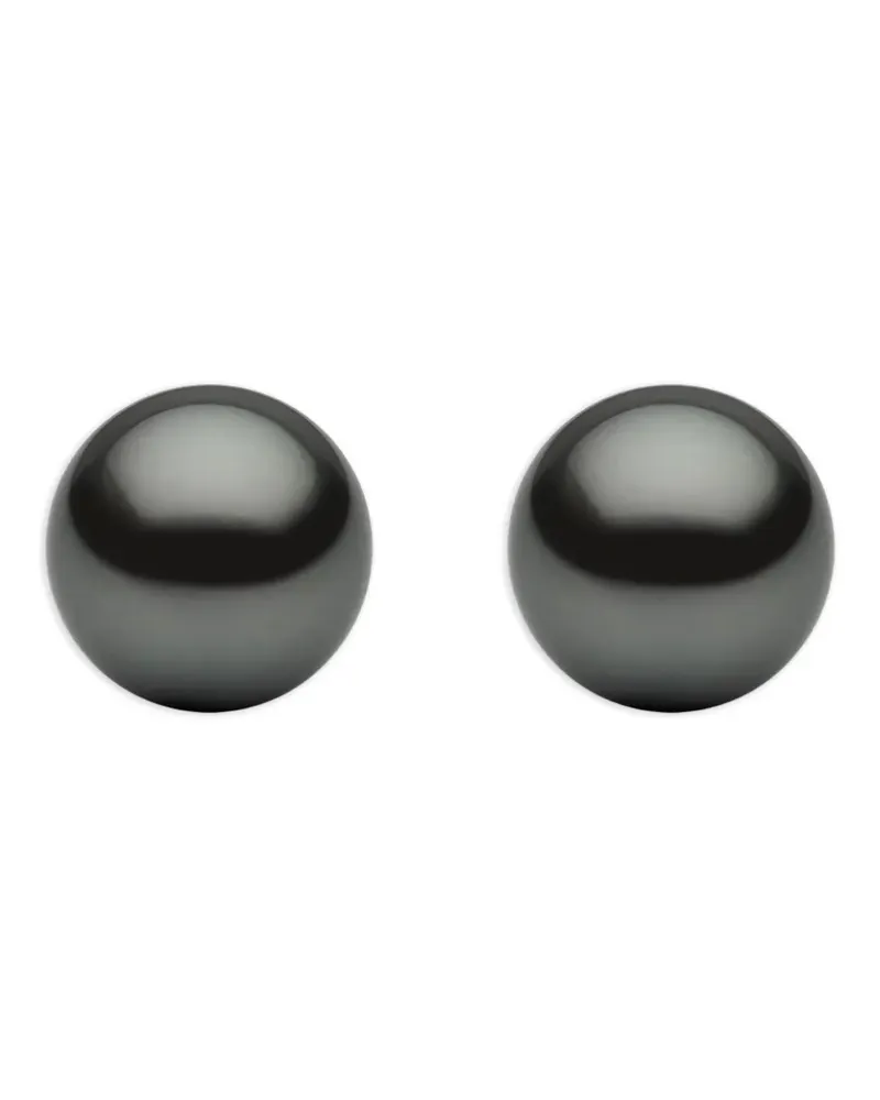 YOKO London Classic Ohrstecker mit Tahitiperlen - Silber Silber