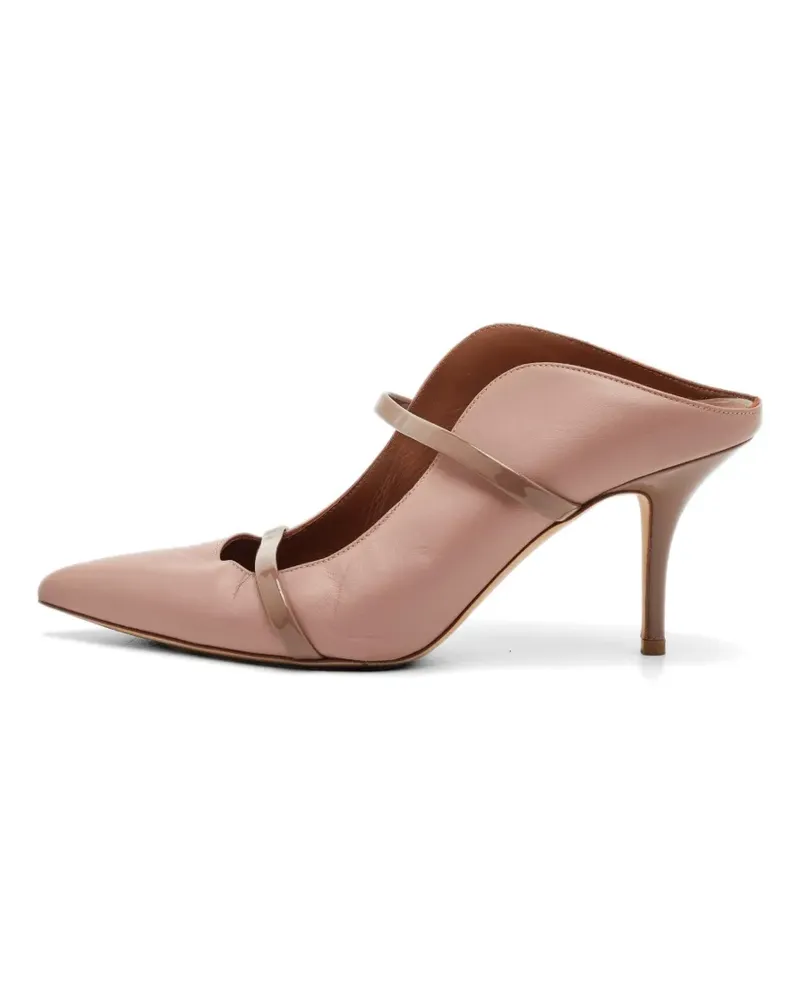 Malone Souliers Maureen pointed toe mules - Rosa Rosa