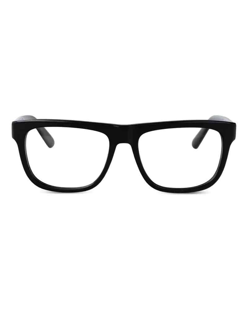GCDS Brille mit Logo - Schwarz Schwarz