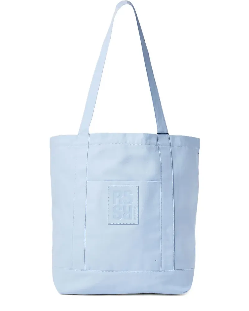 Raf Simons Tote Bag aus Baumwolle - Blau Blau