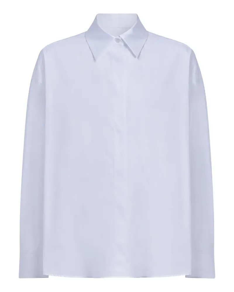 Dondup Klassisches Hemd - Weiß Weiß