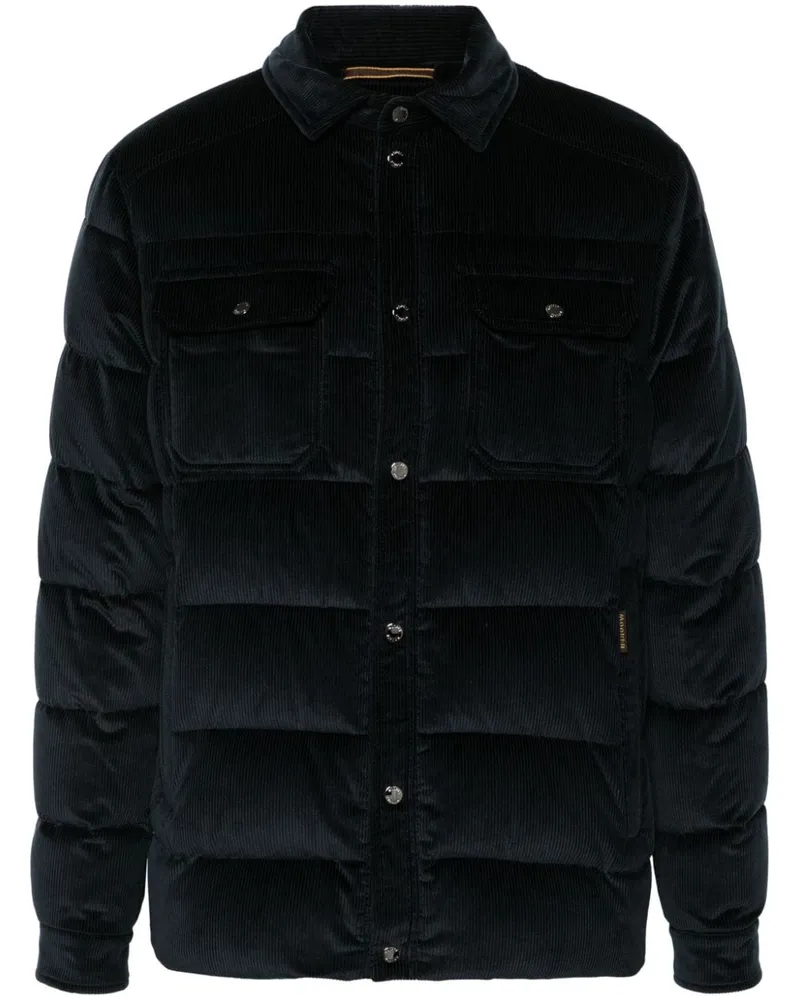 MOORER Veton-KN Jacke - Blau Blau