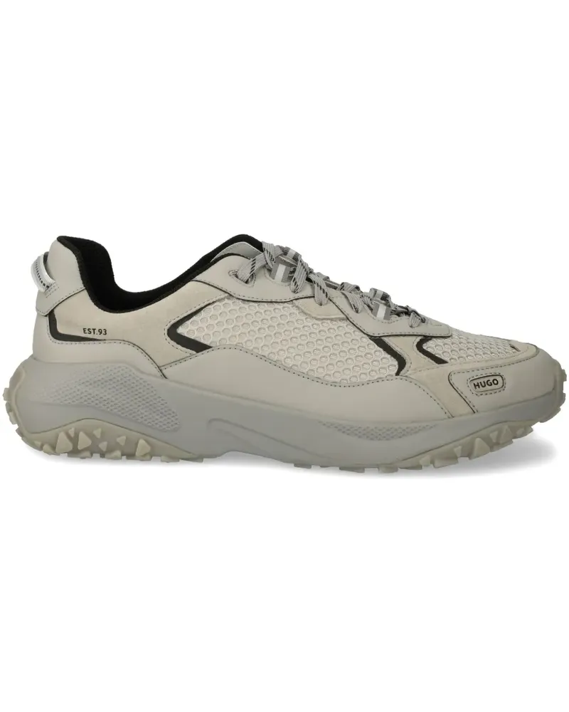 HUGO BOSS Sneakers mit Mesh-Detail - Grau Grau