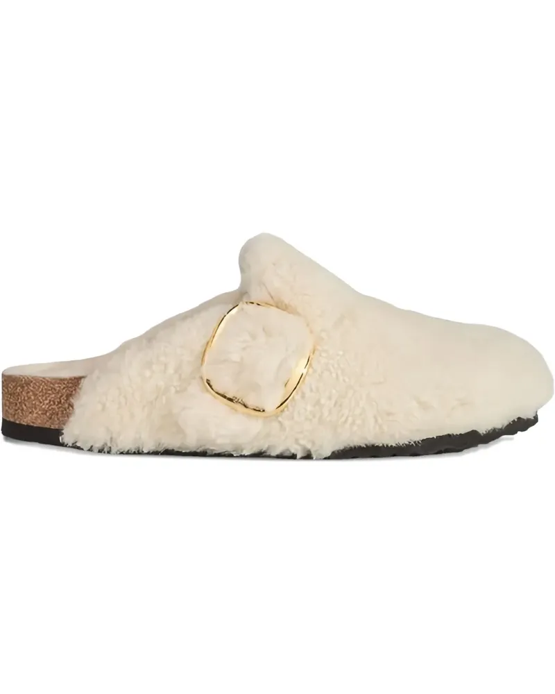 Birkenstock Boston' Slipper - Weiß Weiß