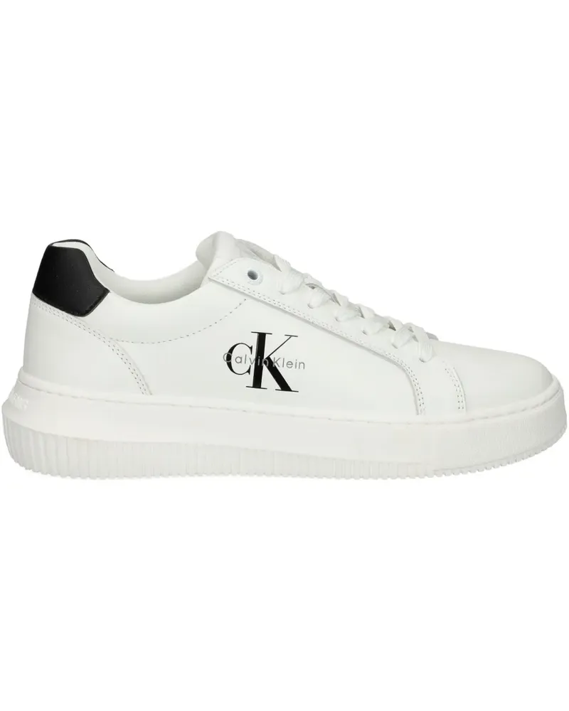 Calvin Klein Sneakers mit Logo - Weiß Weiß