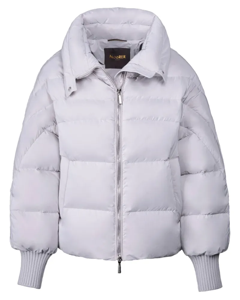 MOORER Gesteppte Ripoli-OS Jacke - Grau Grau