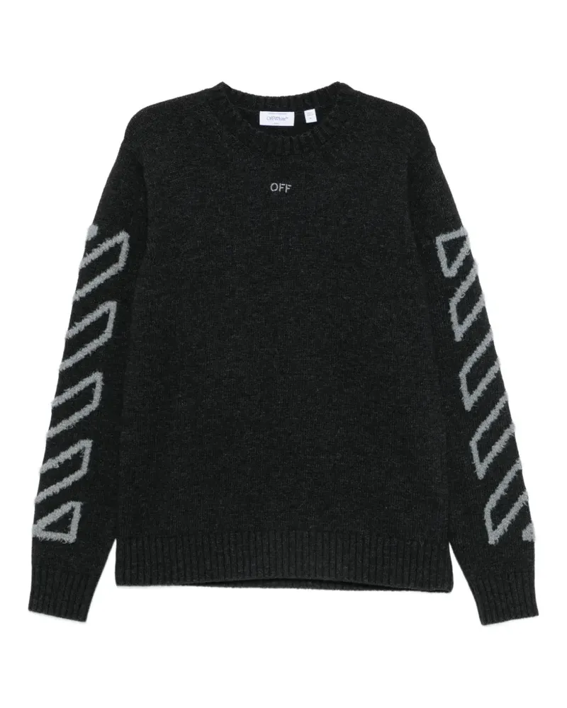 OFF-WHITE Langärmeliger Pullover - Grau Grau