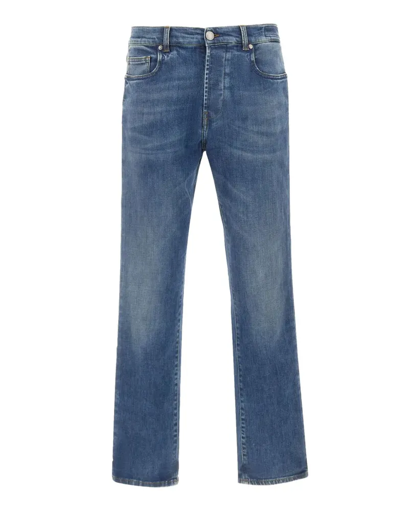 Re-HasH Archie washed-finish jeans - Blau Blau