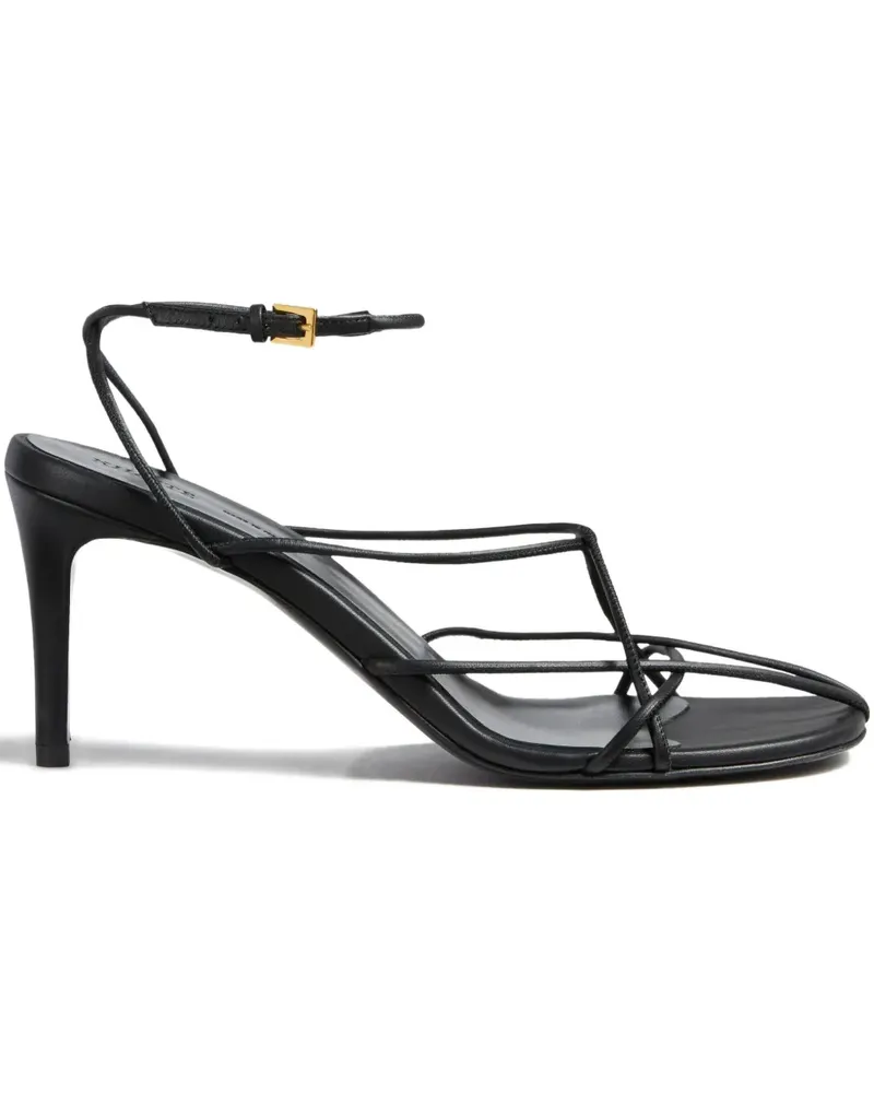 KHAITE Loulou Sandalen 75mm - Schwarz Schwarz