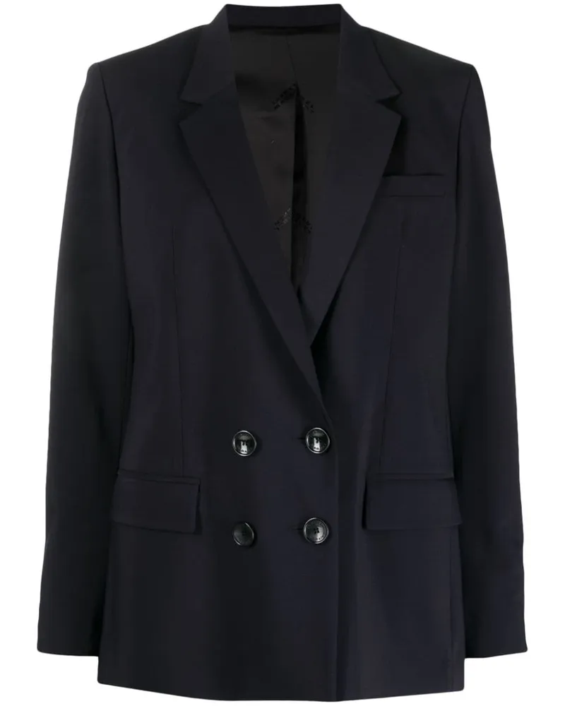 Isabel Marant Doppelreihiger Blazer - Schwarz Schwarz