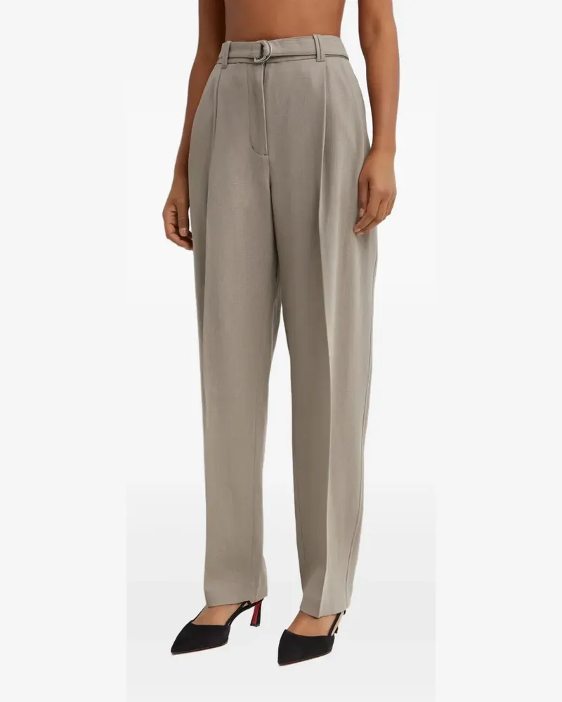 3.1 phillip lim belted trousers - Nude Nude