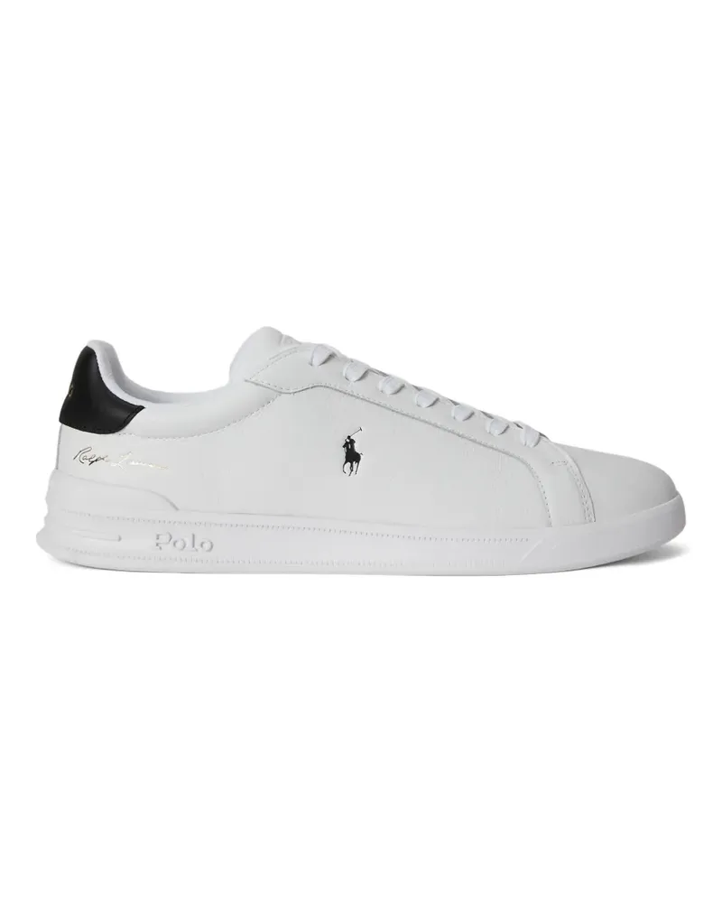 Ralph Lauren Sneakers aus Leder - Weiß Weiß