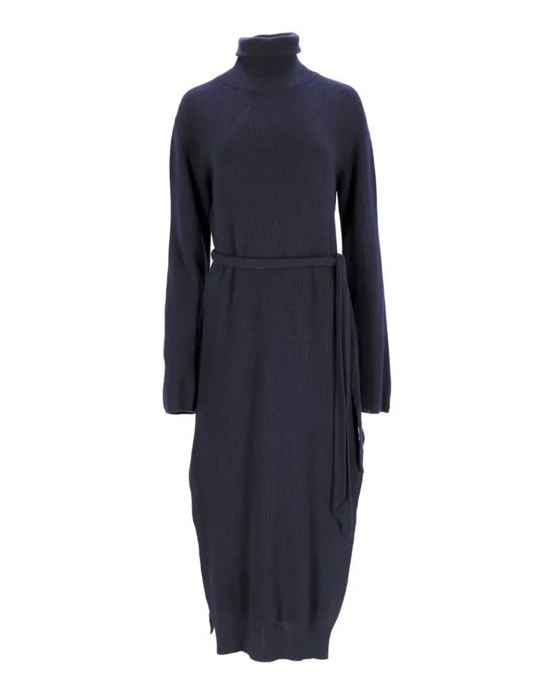 Nanushka Midikleid aus geripptem Strick - Blau Blau