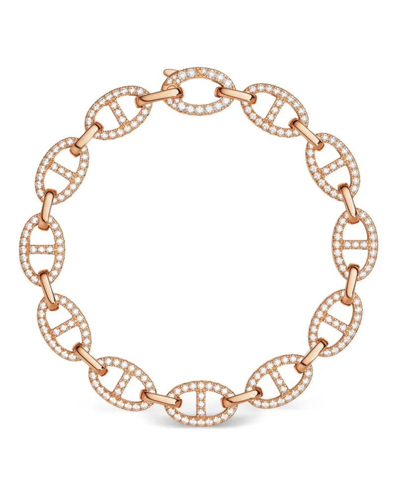 APM Monaco Maille Marine Armband - Rosa Rosa