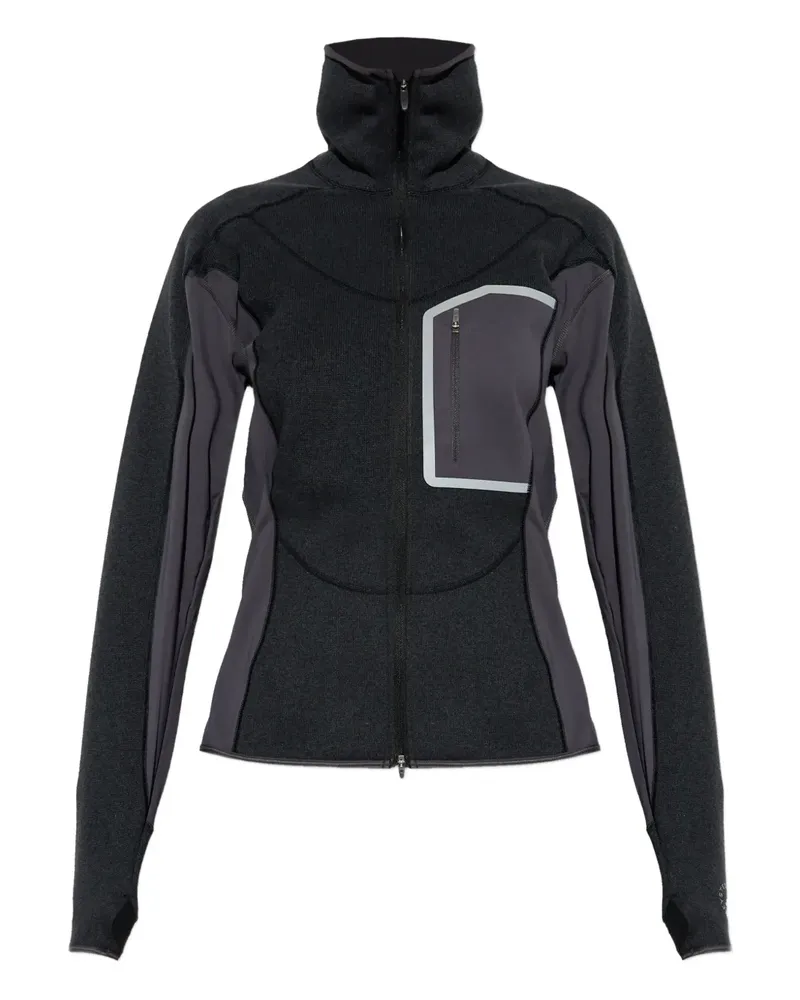 adidas zip pocket jacket - Schwarz Schwarz