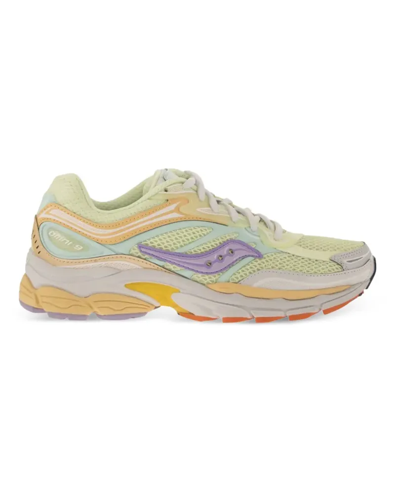Saucony Progrid Omni 9 Sneakers mit Mesh - Grün Grün