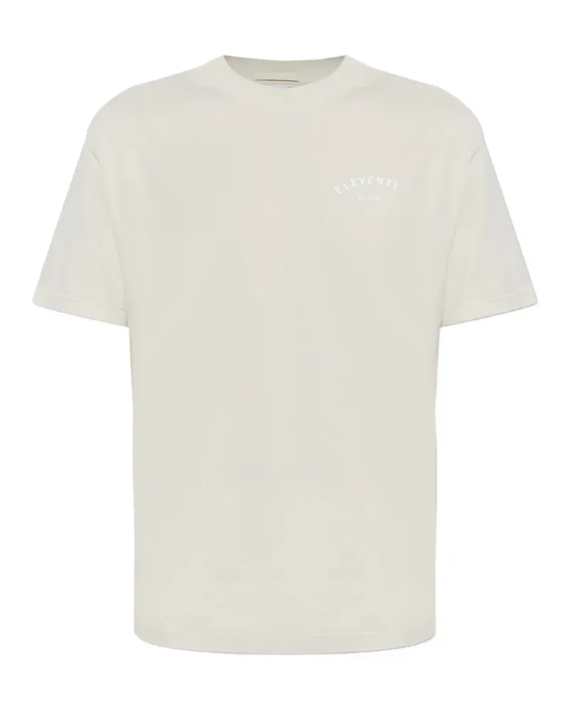 Eleventy T-Shirt mit rundem Ausschnitt - Grau Grau