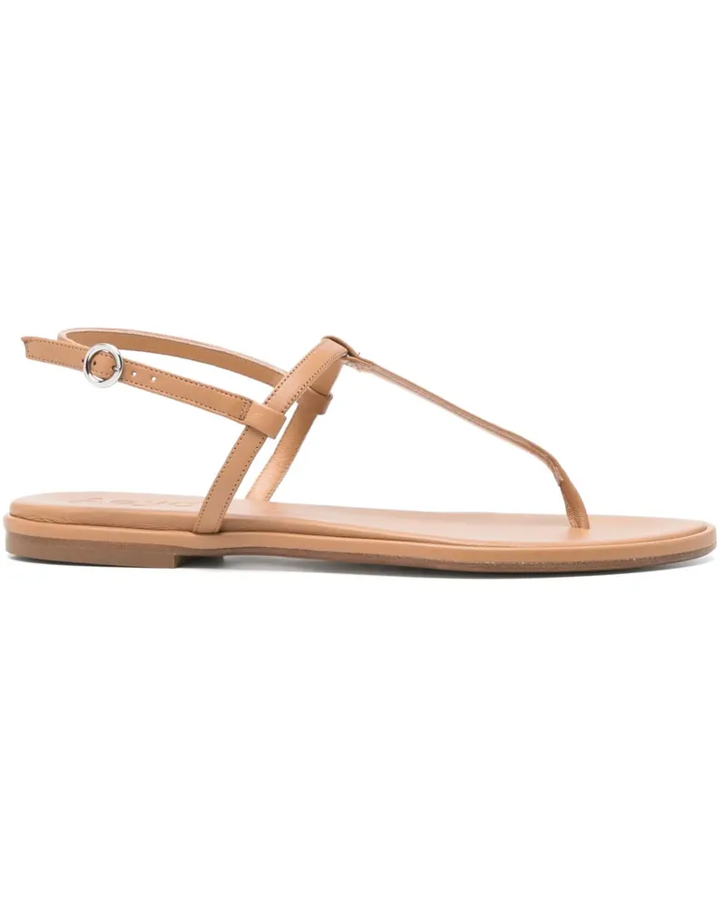 aeyde Flache Nala Sandalen - Braun Braun