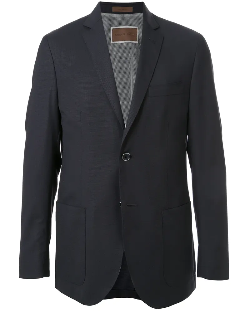 Corneliani Wasserabweisendes Sakko - Blau Blau