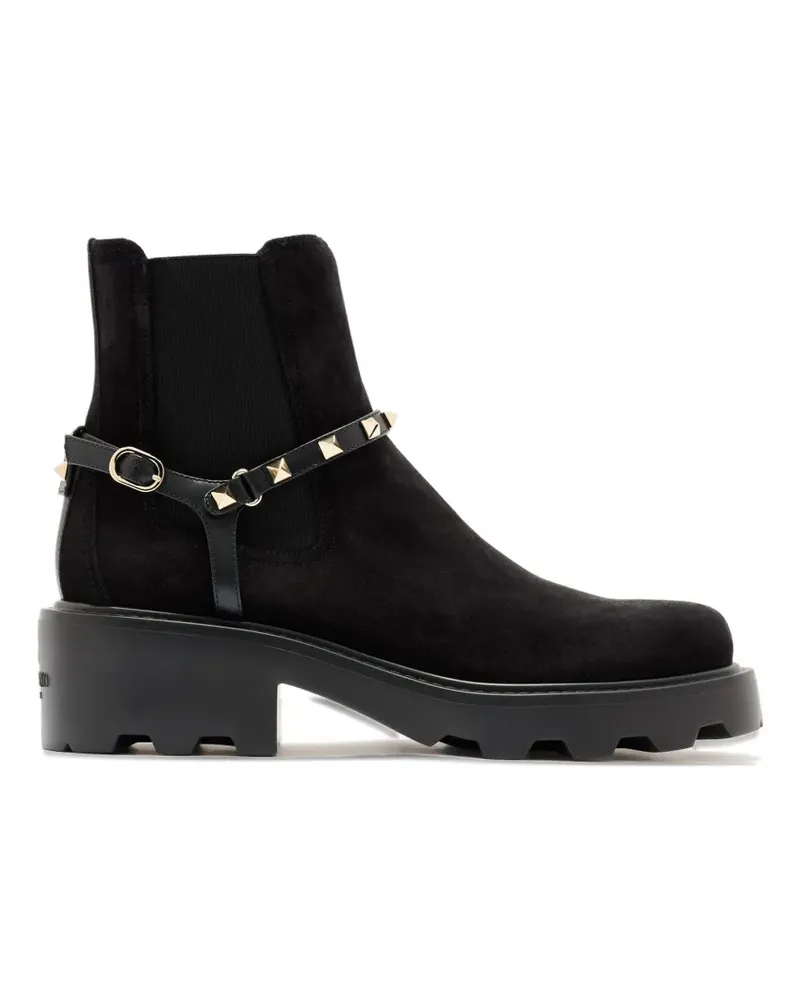 Valentino Garavani Rockstud Stiefel 55mm - Schwarz Schwarz