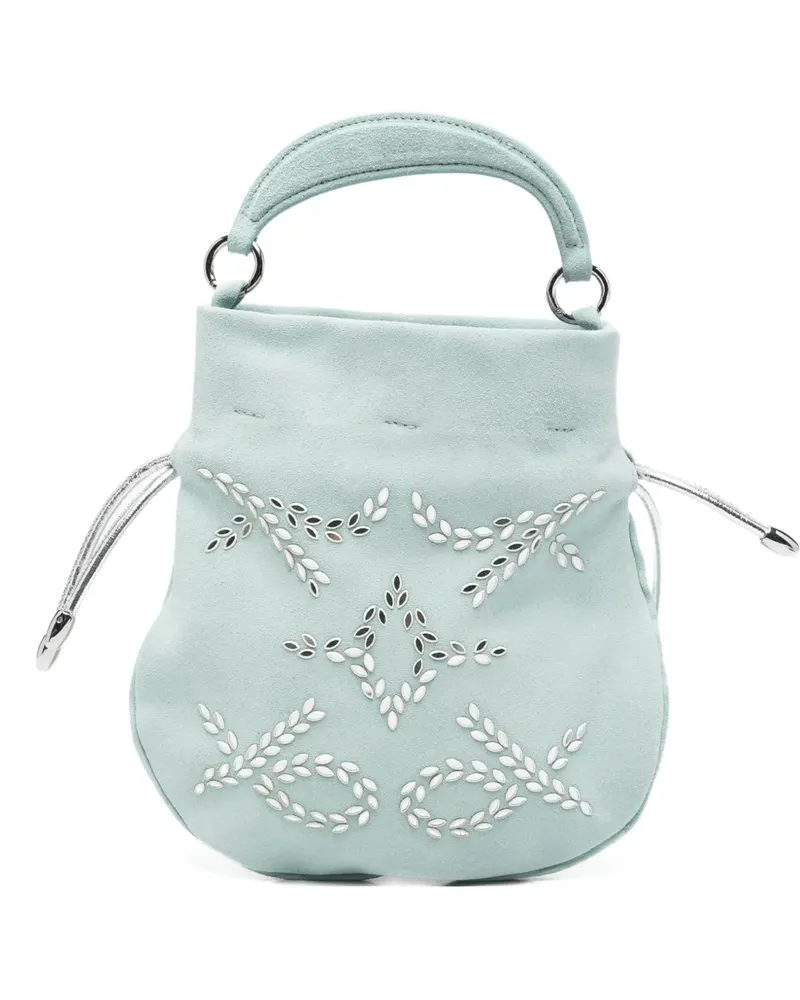 Orciani Juice Jungle tote bag - Blau Blau