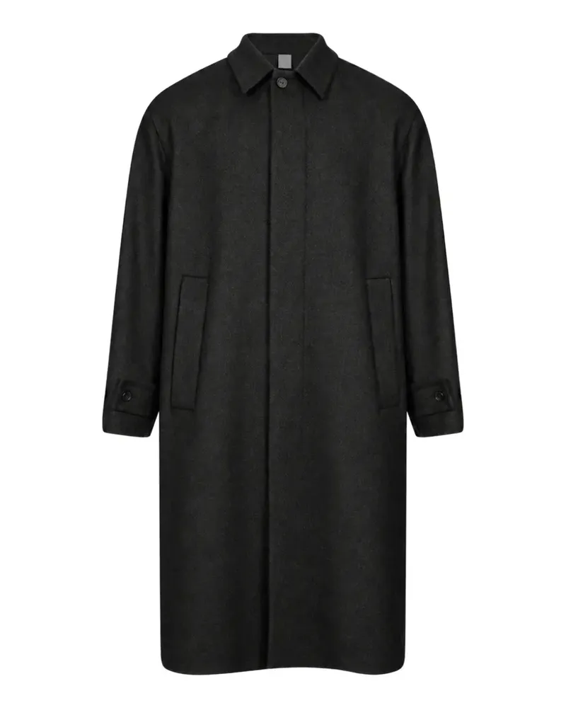 Hevò Baiadelmonaco trench coat - Grau Grau
