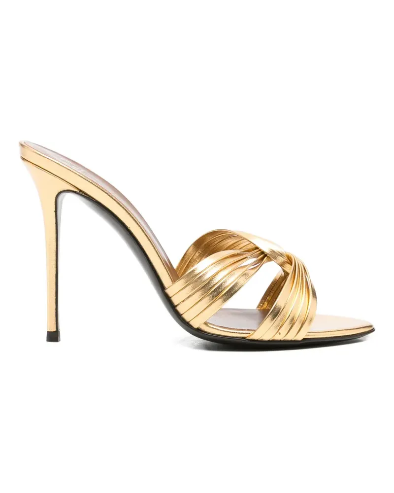Giuseppe Zanotti Sandalen mit Knotendetail - Gold Gold