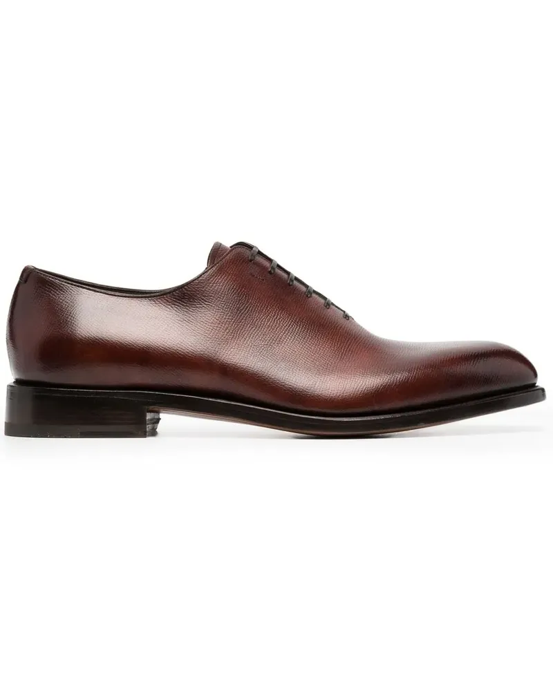 Ferragamo Oxford-Schuhe mit Schnürung - Braun Braun