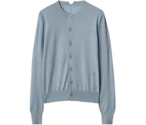 Cardigan aus Wolle - Blau