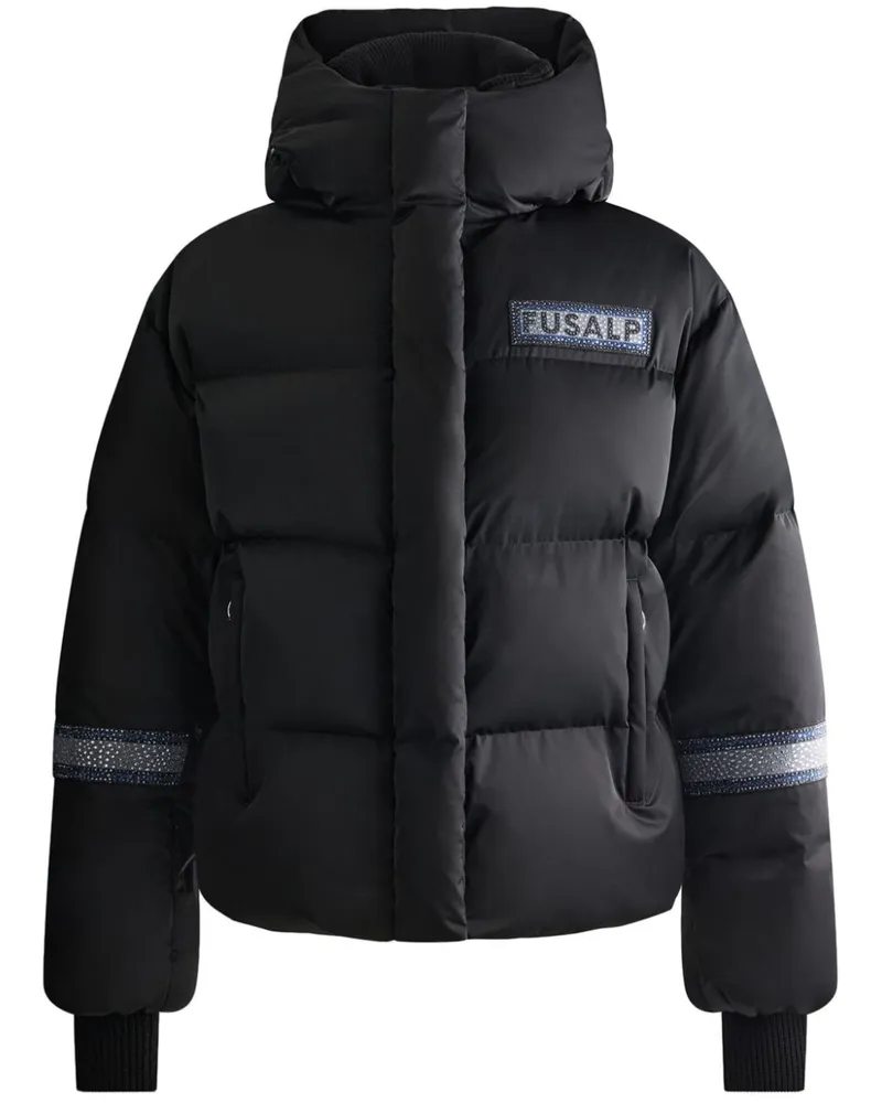 FUSALP x Swarovski Ada Steppjacke - Schwarz Schwarz