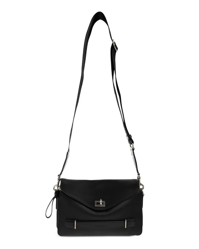 Balenciaga Kleine Le 7 Cube Kuriertasche - Schwarz Schwarz