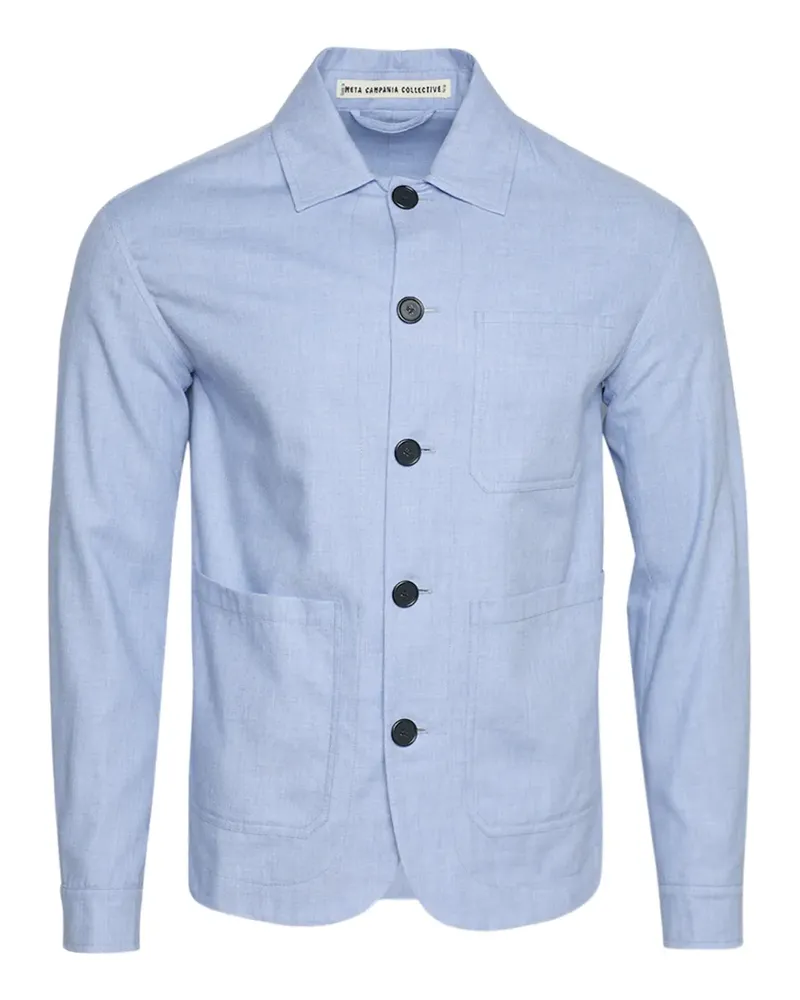Meta Campania Collective Julian buttoned jacket - Blau Blau
