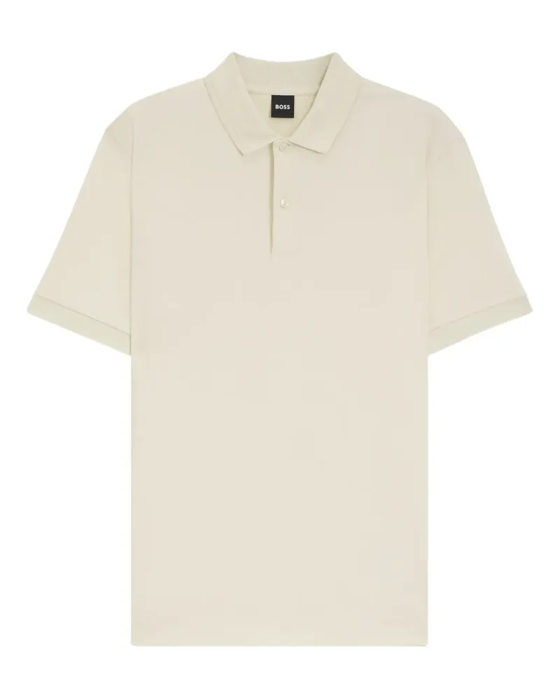 HUGO BOSS Poloshirt mit Knopfleiste - Nude Nude