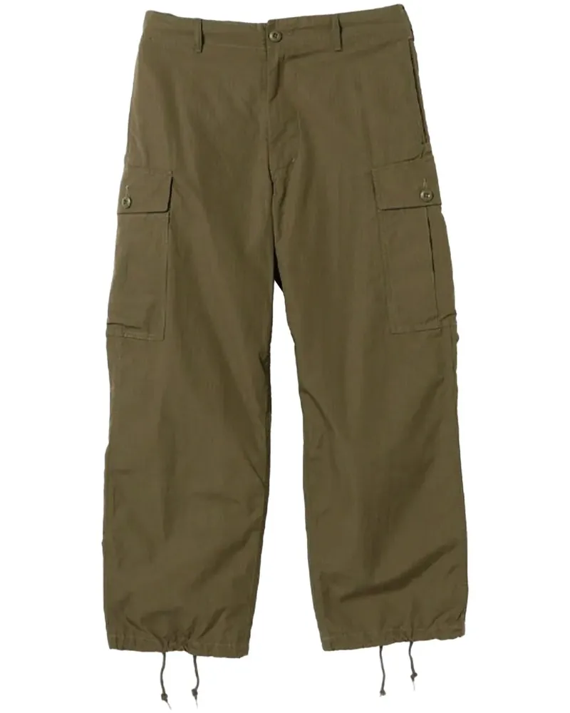 Beams Plus Klassische Cargohose - Grün Grün
