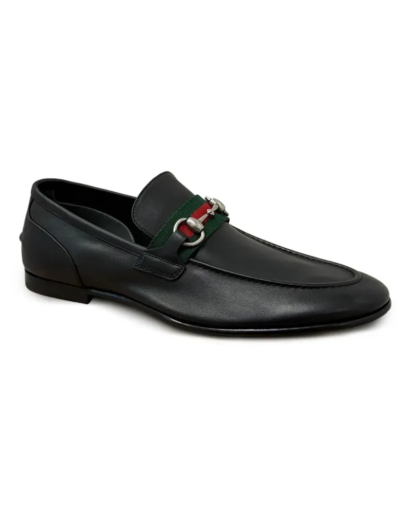 Gucci Como Loafer mit Horsebit - Schwarz Schwarz