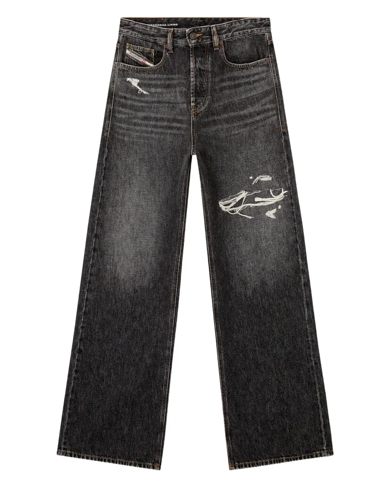 Diesel Relaxed Jeans D-Rise 007DN Jeans - Grau Grau