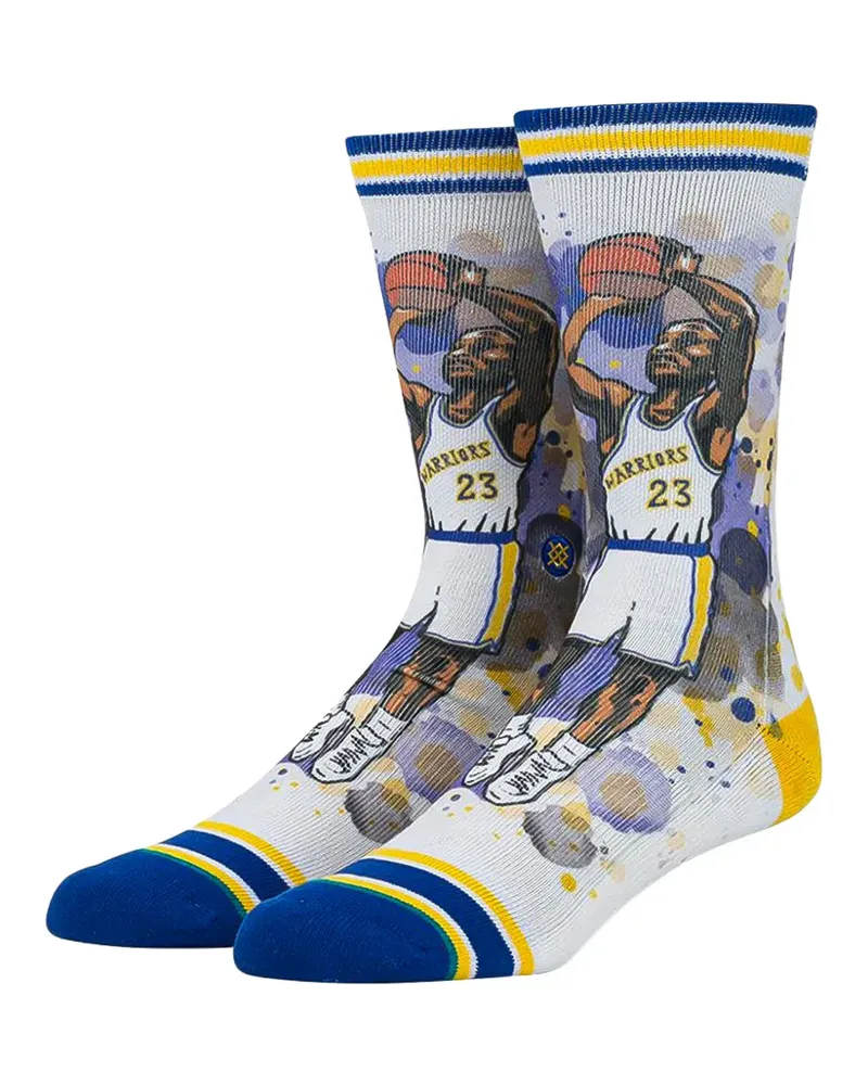 Stance NBA Golden State Warriors Socken - Weiß Weiß