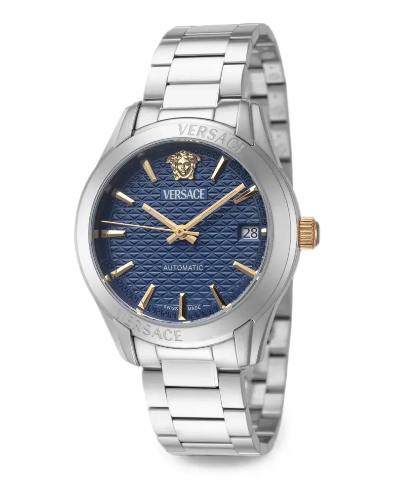 Versace Greca Automatic Armbanduhr 35mm - Blau Blau