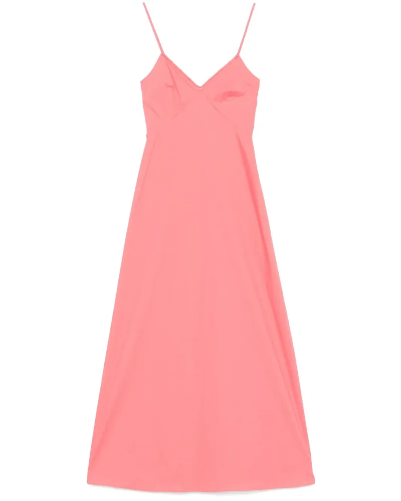 Patrizia Pepe Klassisches Maxikleid - Rosa Rosa
