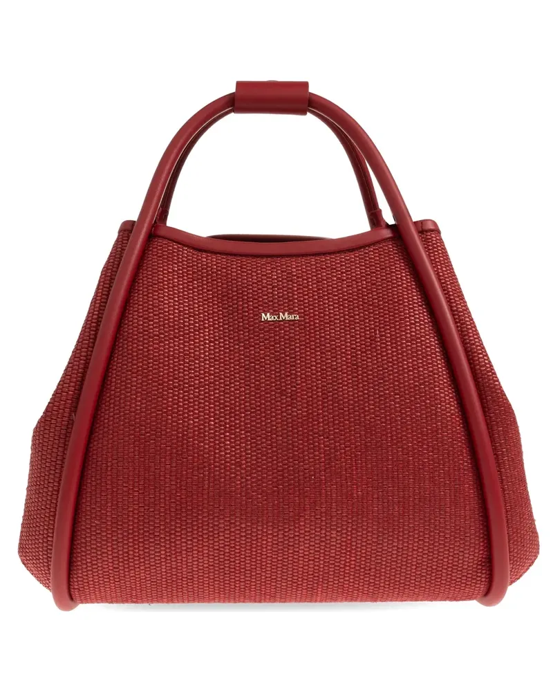 Max Mara Marine Handtasche - Rot Rot