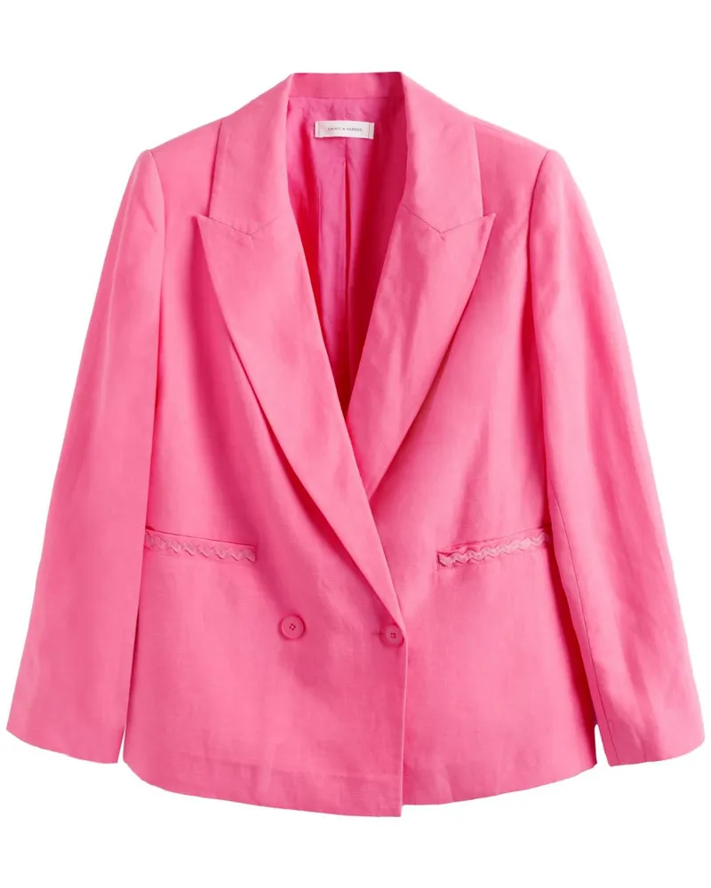 Chinti & Parker Doppelreihiger Blazer - Rosa Rosa