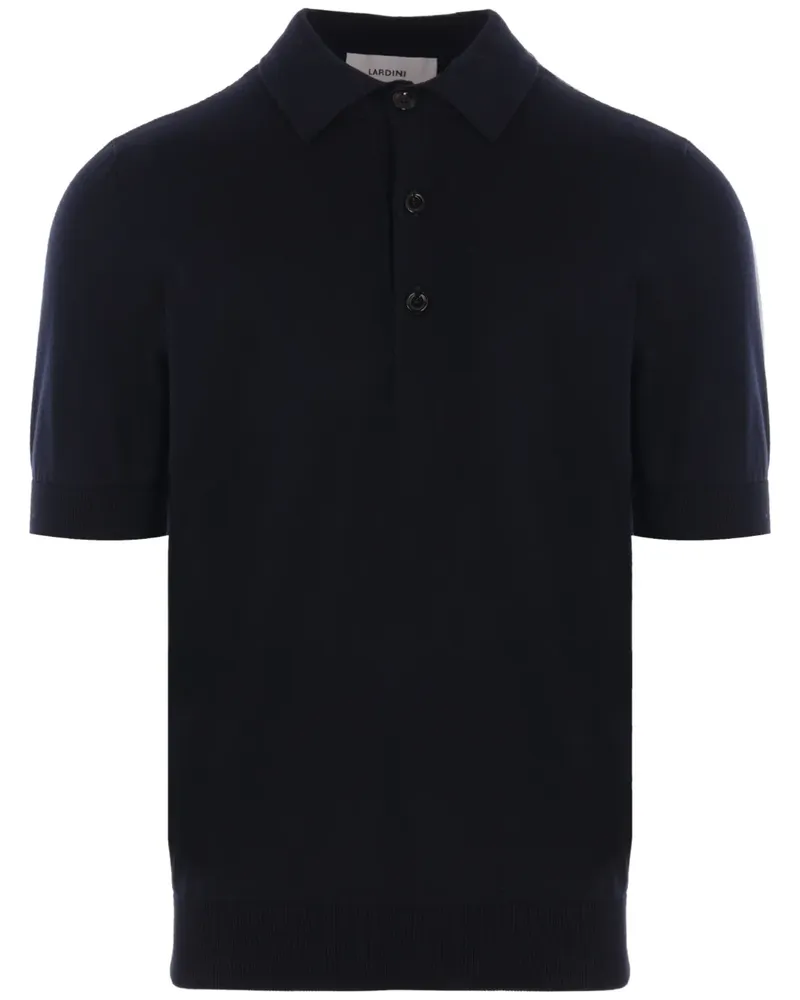 LARDINI Klassisches Poloshirt - Blau Blau