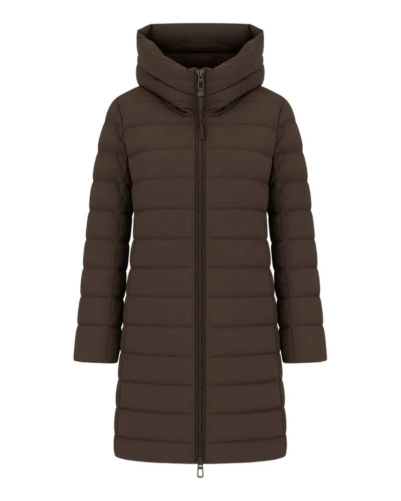 DUNO Cellini quilted hooded jacket - Braun Braun