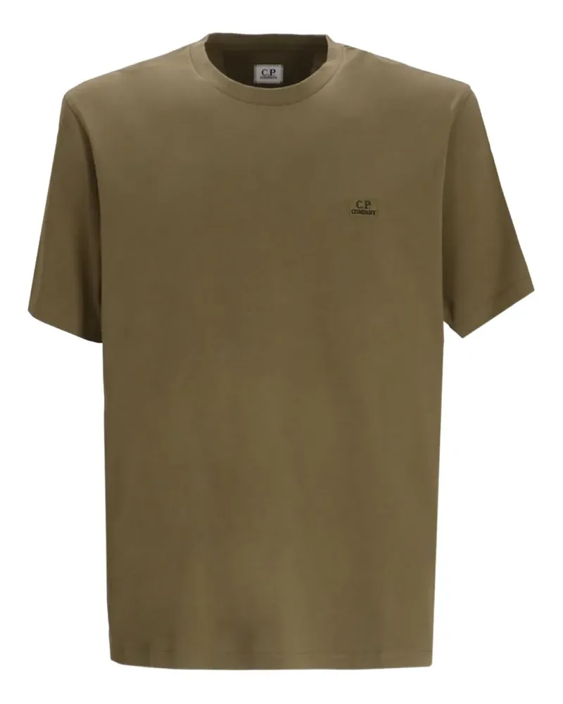 C.P. Company T-Shirt mit Logo - Grün Grün