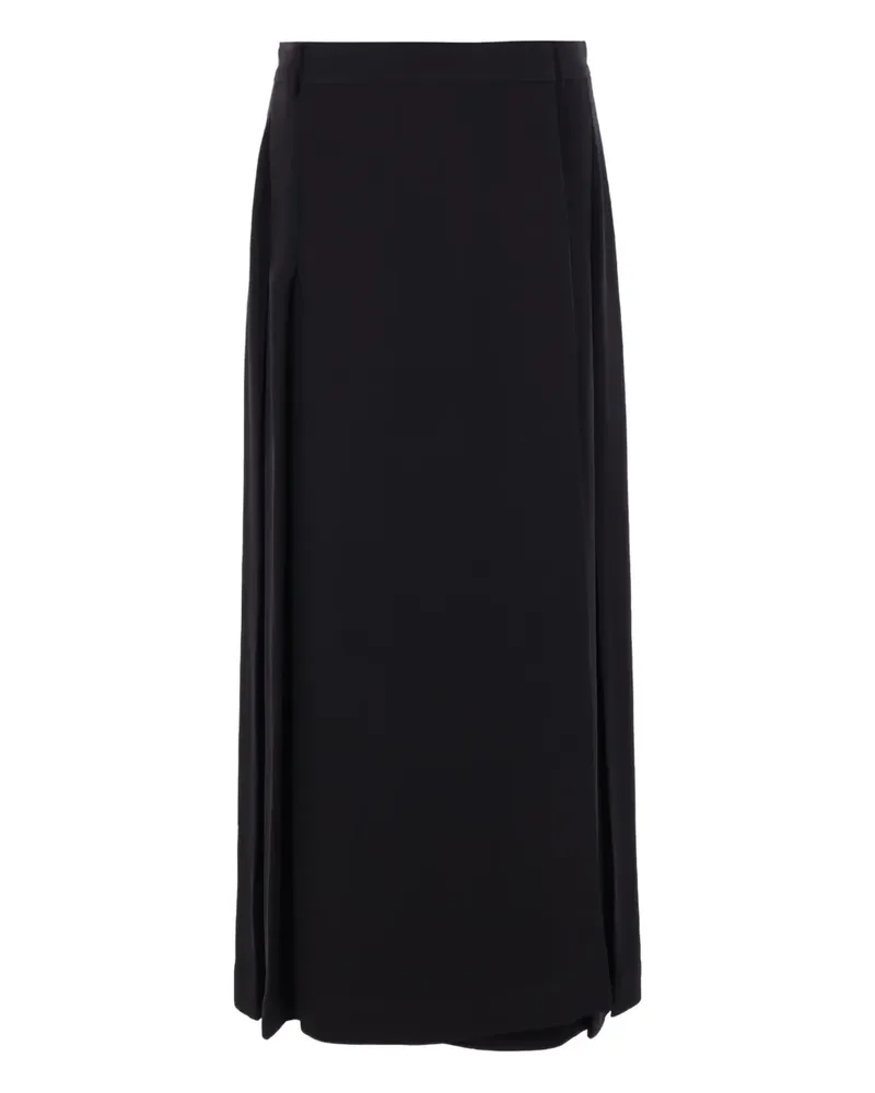 Totême belt-loop midi skirt - Schwarz Schwarz