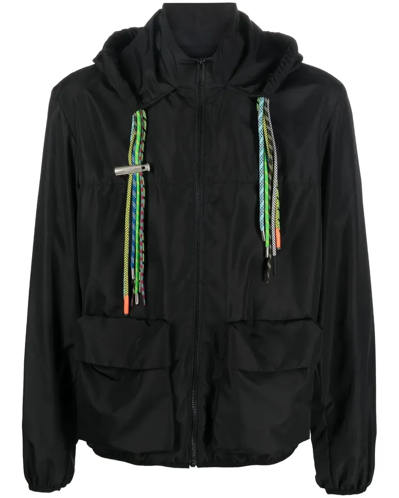 AMBUSH Kapuzenjacke mit Kordelzug - Schwarz Schwarz