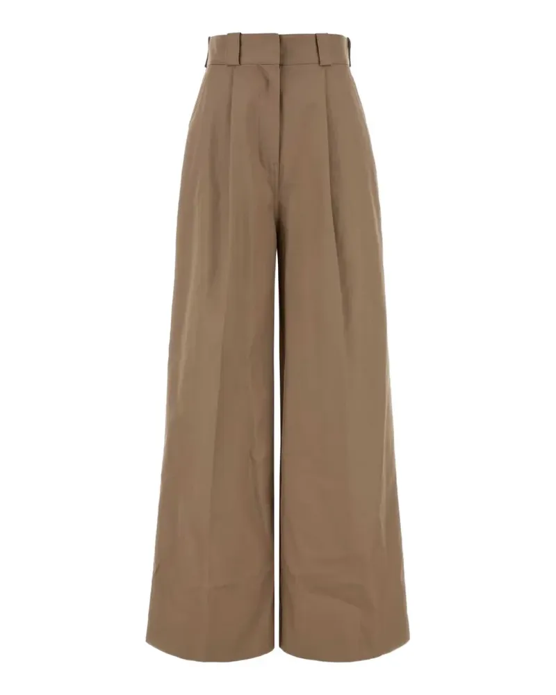 Balenciaga Weite Taillenhose - Braun Braun